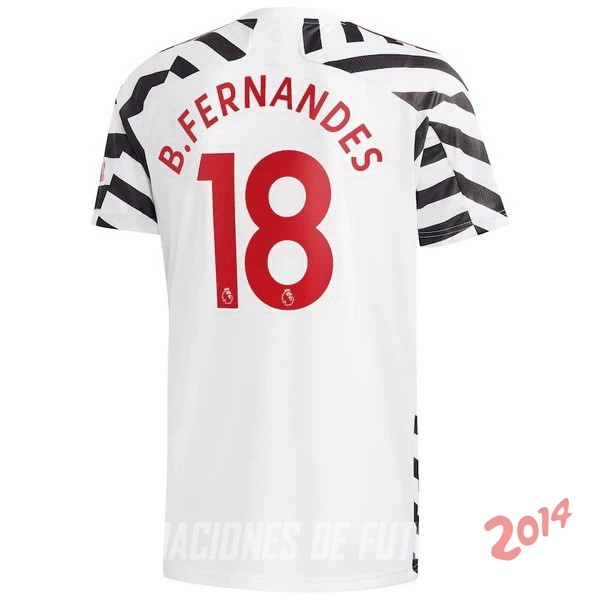B. Fernandes Camiseta Del Manchester United Tercera 2020/2021